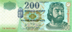  200 forint 2004 UNC