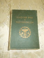 régi könyv magyar ipar és kereskedelem 1941