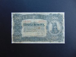 500 korona 1923 5 A 012 