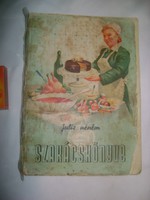 Julis néném szakácskönyve - 1950-es évek - régi szakácskönyv
