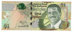 1 dollár 2015 Bahama szigetek