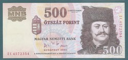 500 Forint 2005 " EC "  UNC  