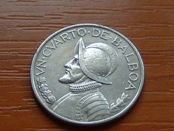 PANAMA 1/4 DE BALBOA 1983 (RCM) CUNI,Vasco Núñez de Balboa #