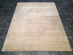 TIBETI kézi csomózású gyapjú szőnyeg - Tisztítva, 168 x 218 cm 