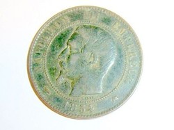 1854 10 centimes III Napoleon régi francia pénzérme-mg-MPL csomagautomatába is