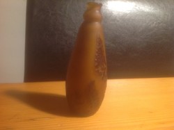 Garantáltan eredeti Gallé 12 cm  sorozatbol  kis váza  sorozatábol 