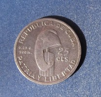 Kuba - 25 centavos 1953