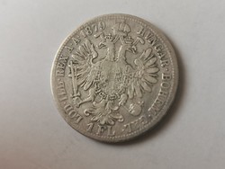 1879 ezüst 1 Florin 12,34 gramm 0,900