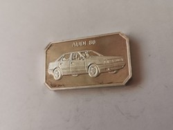 Audi ezüst lap 31,1 gramm 0,999 keresett