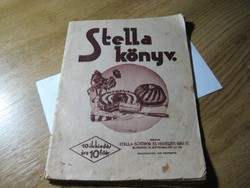 Stella  könyvecske  , régi  süteményes  könyv