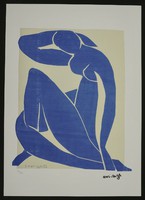 Henri Matisse klasszikusa - litográfia