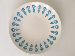 Gránit kék mintás tányér