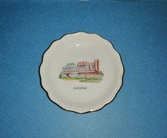 Aquincumi porcelán HARKÁNY emlék tál tálka 9,5 cm (1/p-1) 