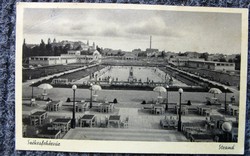 Régi képeslap Székesfehérvár Strand 1941.