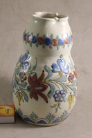1910-es évek Hódmezővásárhelyi (Bálint Endre) majolika váza 714