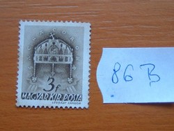 3 FILLÉR 1941  A magyar egyház  86B