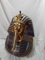 Tutanhamon aranyozott maszk , Toutankhamon Fáraó szobor