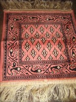 Csodaszép bársony Bokhara pakisztáni kis szőnyeg