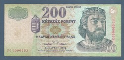 200 Forint 2002 FC  ssz 009 VF