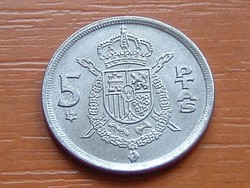 SPANYOL 5 PESETA 1975 (79) 