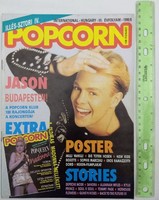 Popcorn magazin 1990/8 Jason Donovan Madonna Depeche Mode Kylie Prince Alannah M Guns Roses Sandra