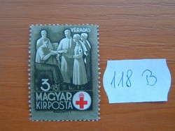 3+18  FILLÉR 1942 Vöröskereszt 118B