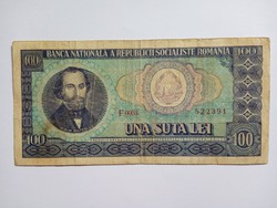 Románia 100  Lei 1966 !!