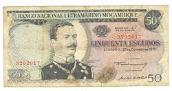 50 escudos 1970 Mozambik 2.