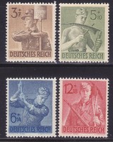 1943 Dutsches Reich wermach munkás sor német bélyeg III. Birodalom postatiszta