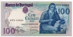 Portugália 100 portugál Escugo, 1981, szép