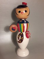 Special Korean wooden doll kokeshi doll