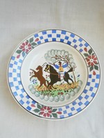 Antik Wilhelmsburgi tányér