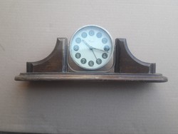 Old Hungarian-made art deco danuvia table alarm clock