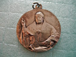  XI. Piusz Róma 1925. kegyérem, vallásos / egyházi / zarándok érem / medál