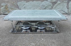 Retro table grill (stone grill, barbecue)