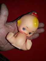 Antik 1950-s évek igen ritka japán gumi baba figura a képek szerint