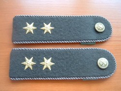Mh first lieutenant rank shoulder plate for trainee #