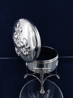 Elegáns ezüst ékszertartó 212 g