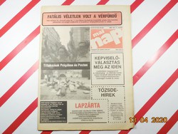 Régi retro újság - Mai Nap - független képes hírlap - 1989 augusztus 23. - I. évfolyam 164. szám