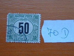 MAGYAR POSTA 50 FILLÉR 1920  70D
