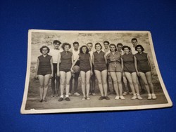Régi 1955-ös Tanítóképző röplabda férfi és női győztes csapatok fotó jó állapotban a képek szerint 