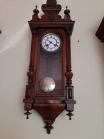Antik fali óra rugós szerkezettel