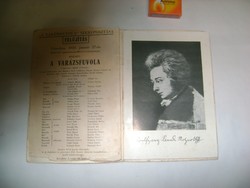 "Magyar Állami Operaház, Mozart A varázsfuvola /Balassa Imre/ - 1956 