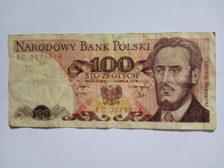 100 Zloty Lengyelország  1979 !! ( 2 )