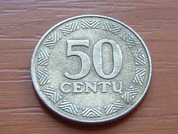 LITVÁNIA 50 CENTU 2000 #
