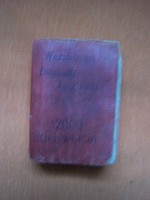 Minikönyv Német- angol szótár. sérült
