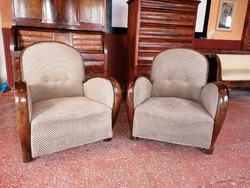 2db. Francia Art Deco Fotel  