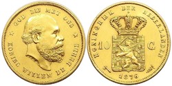 10 gulden 1876 Hollandia!