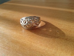nagy méretű ezüst gyűrű