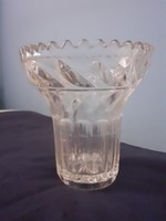 Szép, régi üveg váza